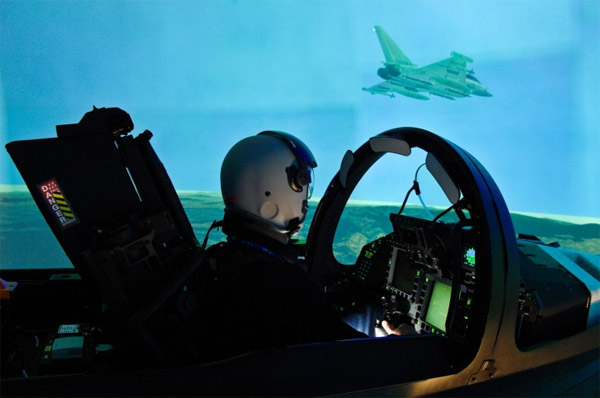 simulateur de vol typhoon